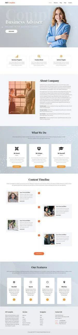 Free Ultimate WordPress Theme